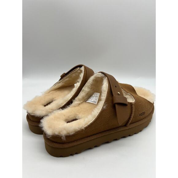 UGG Greenport Strap Slide Chestnut 1167611 Women's Size 8 New - Picture 7 of 12